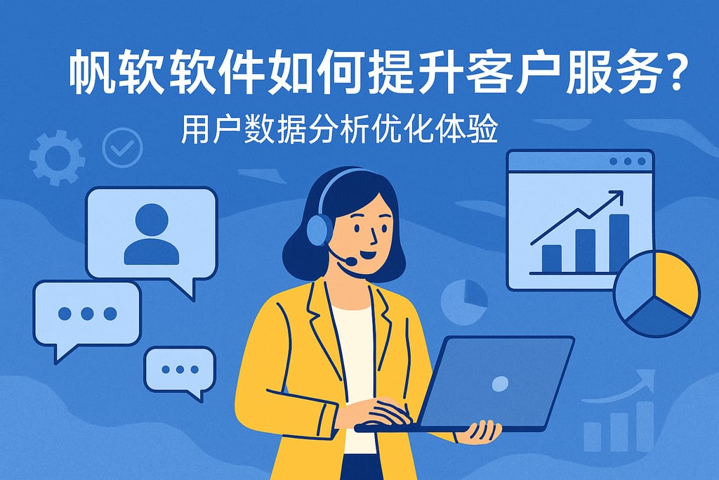 帆软软件如何提升客户服务？用户数据分析优化体验