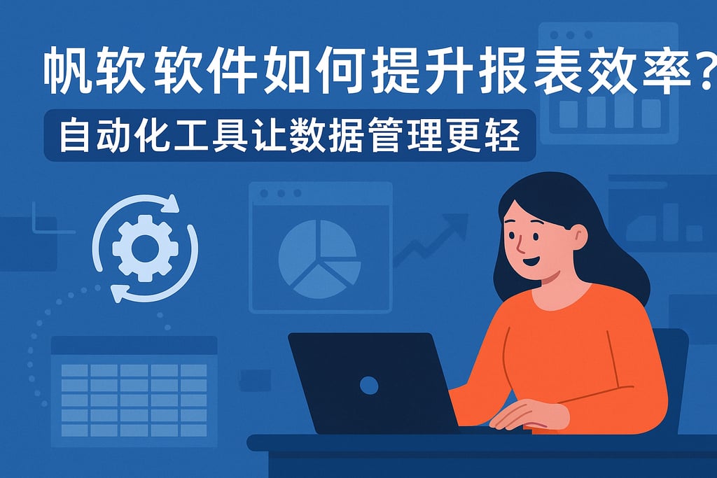 帆软软件如何提升报表效率？自动化工具让数据管理更轻松