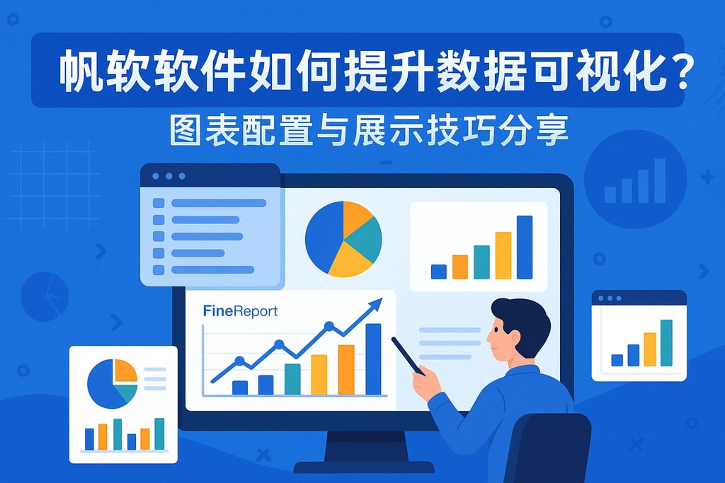 帆软软件如何提升数据可视化？图表配置与展示技巧分享