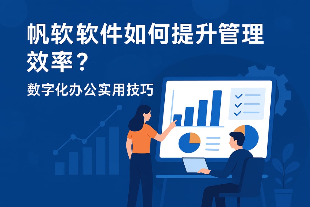 帆软软件如何提升管理效率？数字化办公实用技巧