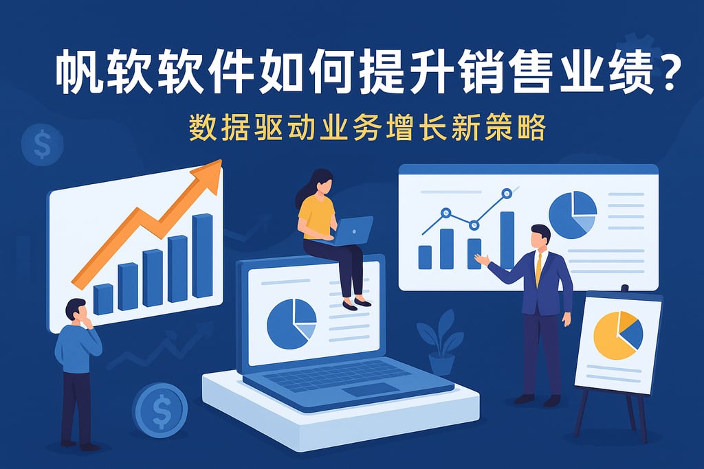 帆软软件如何提升销售业绩？数据驱动业务增长新策略