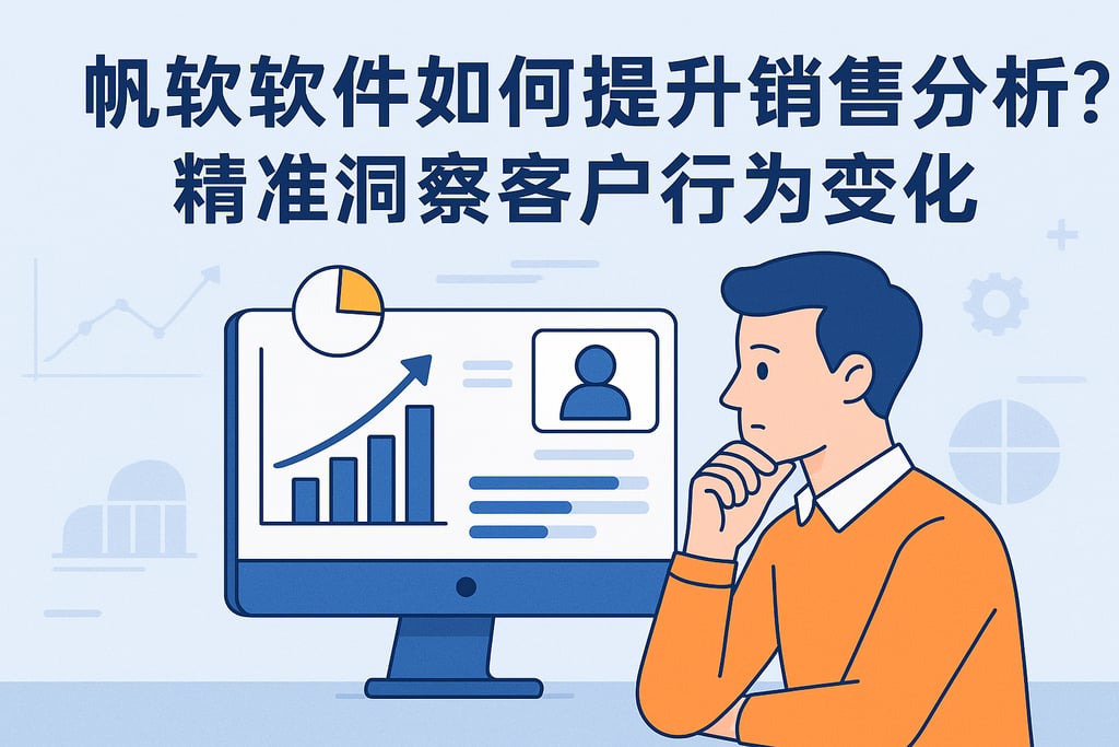 帆软软件如何提升销售分析？精准洞察客户行为变化