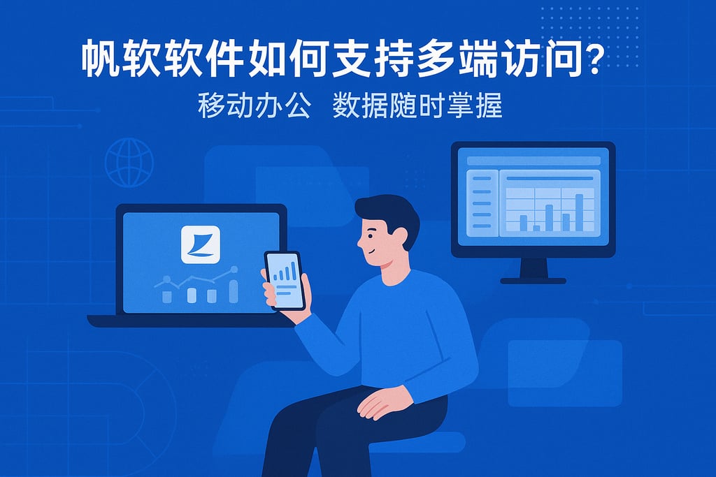 帆软软件如何支持多端访问？移动办公数据随时掌握