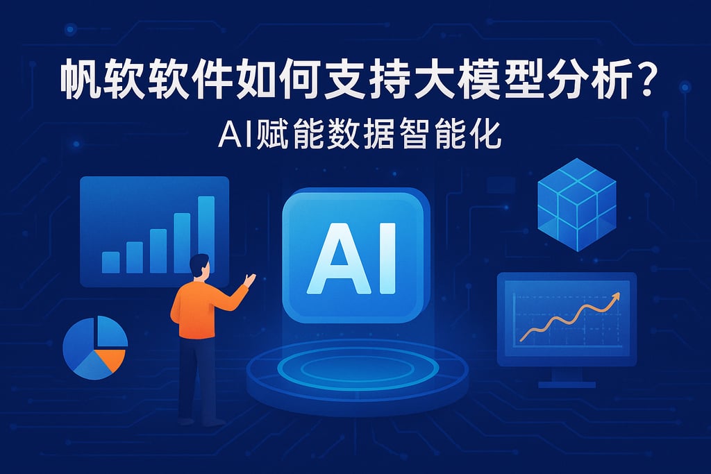 帆软软件如何支持大模型分析？AI赋能数据智能化