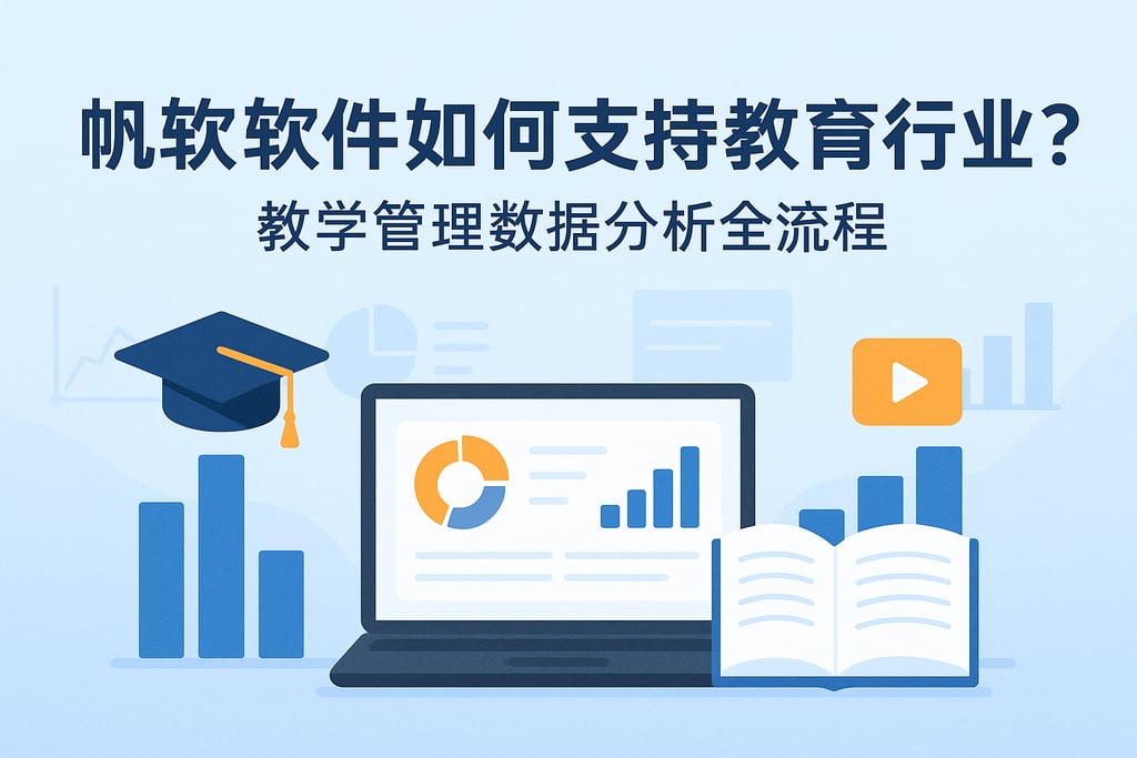 帆软软件如何支持教育行业？教学管理数据分析全流程