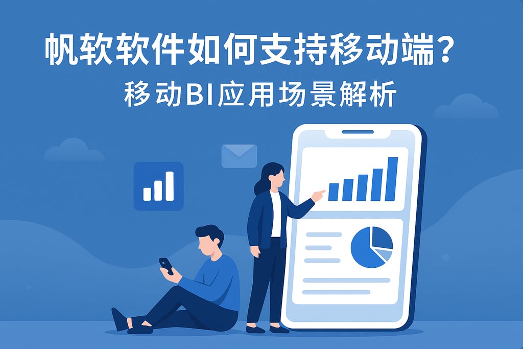 帆软软件如何支持移动端？移动BI应用场景解析