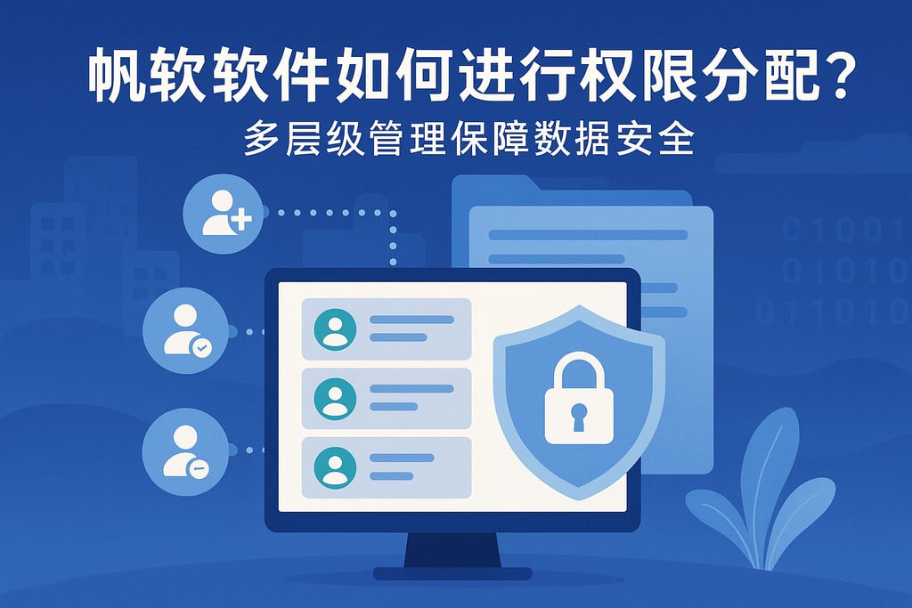 帆软软件如何进行权限分配？多层级管理保障数据安全
