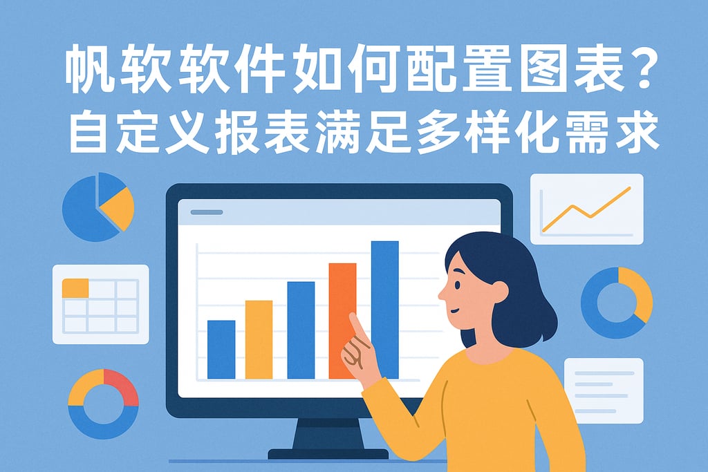 帆软软件如何配置图表？自定义报表满足多样化需求