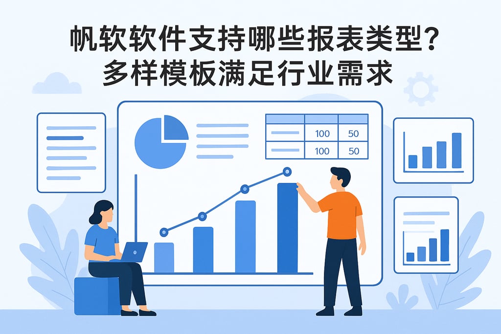 帆软软件支持哪些报表类型？多样模板满足行业需求