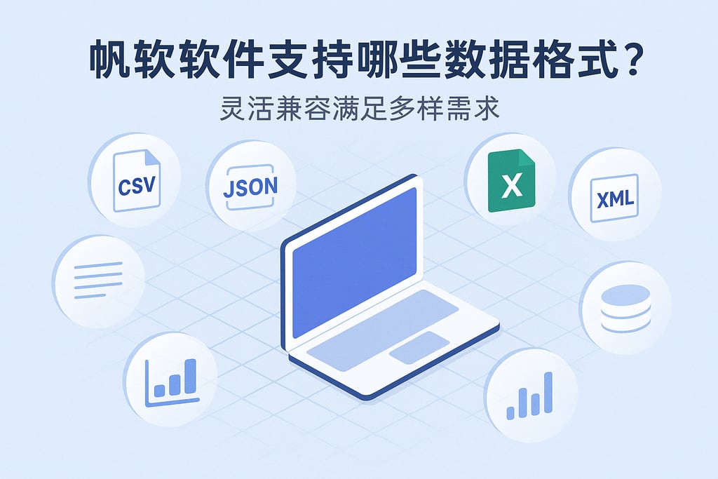 帆软软件支持哪些数据格式？灵活兼容满足多样需求