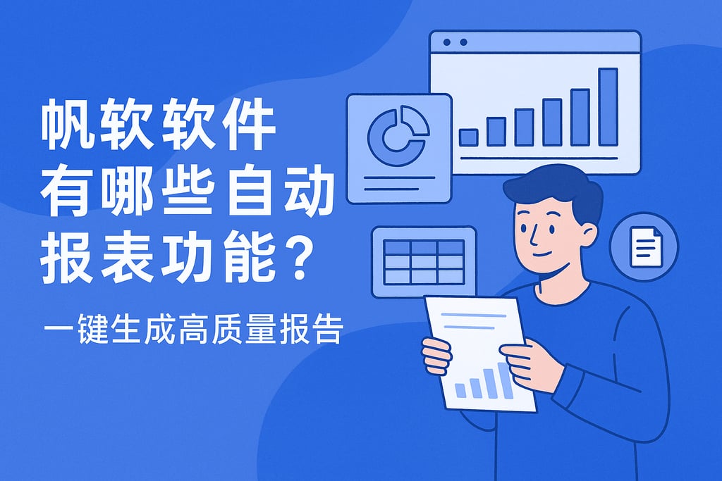 帆软软件有哪些自动报表功能？一键生成高质量报告