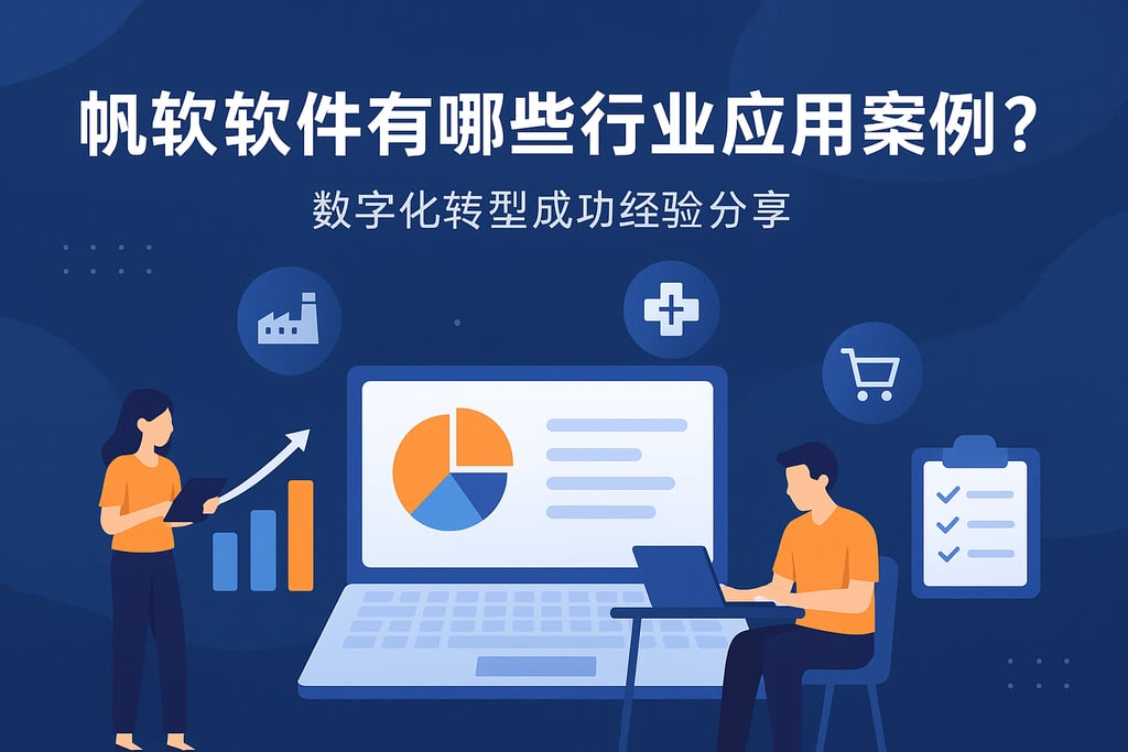 帆软软件有哪些行业应用案例？数字化转型成功经验分享