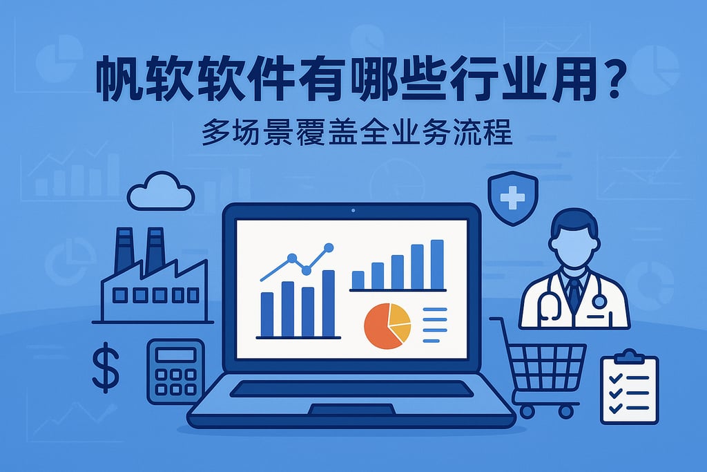 帆软软件有哪些行业应用？多场景覆盖全业务流程