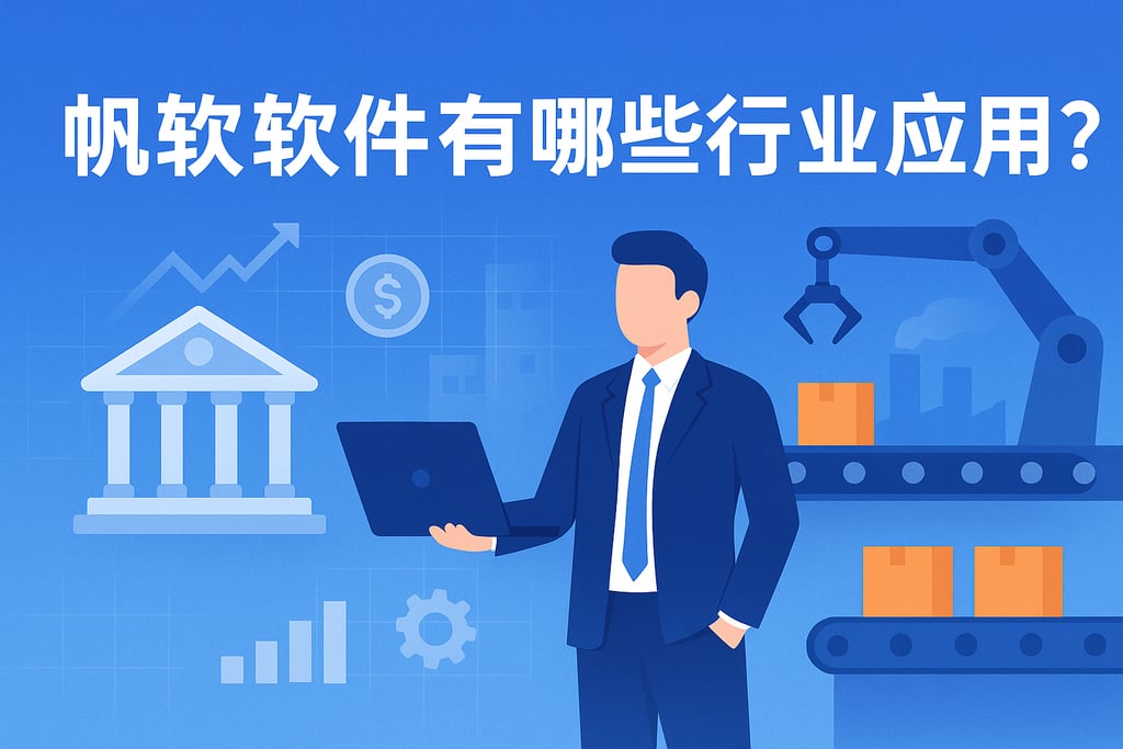 帆软软件有哪些行业应用？覆盖金融、制造等多元场景