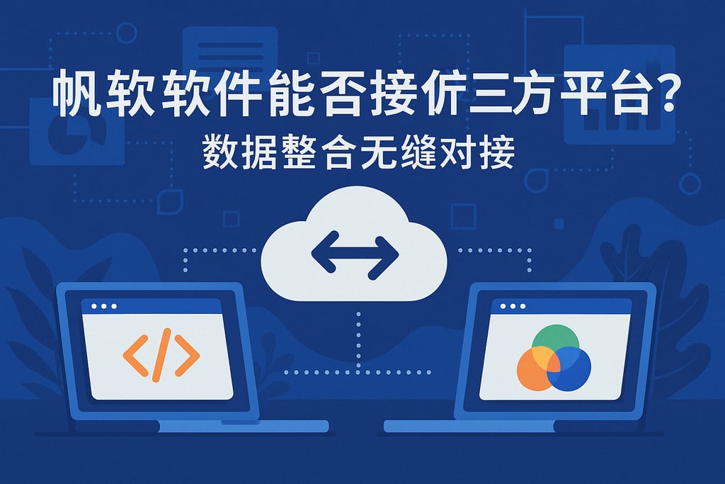 帆软软件能否接入第三方平台？数据整合无缝对接