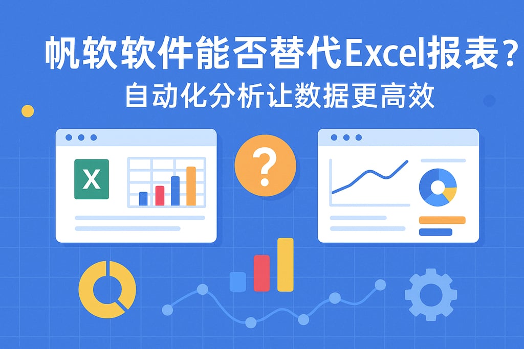 帆软软件能否替代Excel报表？自动化分析让数据更高效