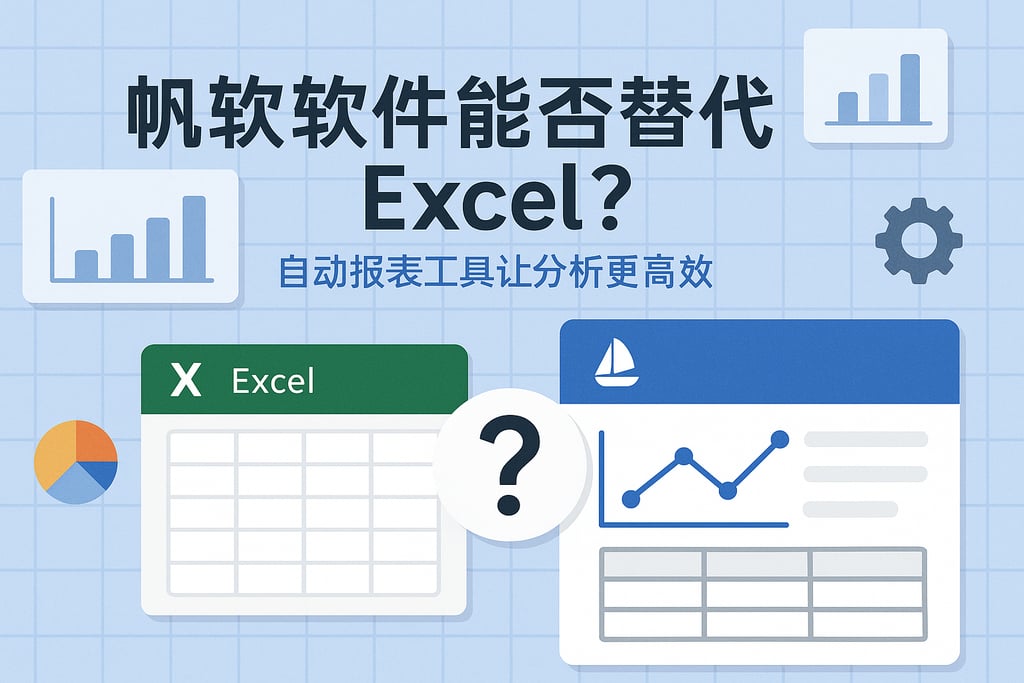 帆软软件能否替代Excel？自动报表工具让分析更高效