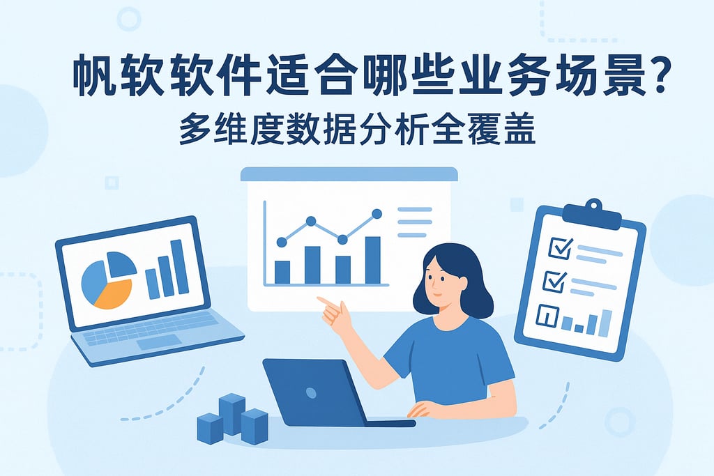 帆软软件适合哪些业务场景？多维度数据分析全覆盖
