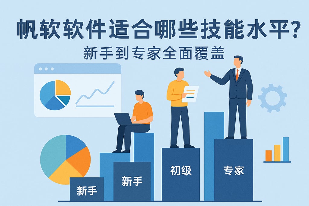 帆软软件适合哪些技能水平？新手到专家全面覆盖