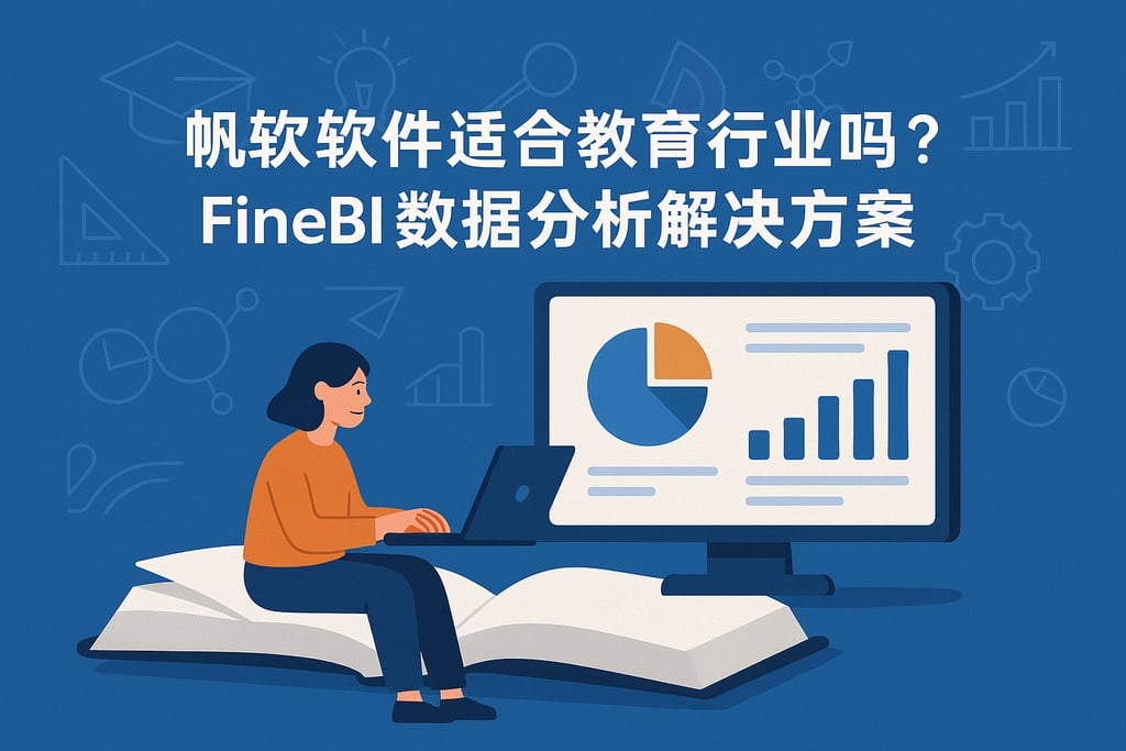 帆软软件适合教育行业吗？FineBI数据分析解决方案