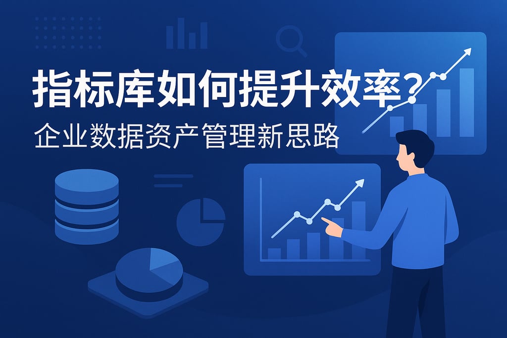 指标库如何提升效率?企业数据资产管理新思路 - FineBI数据分析知识库