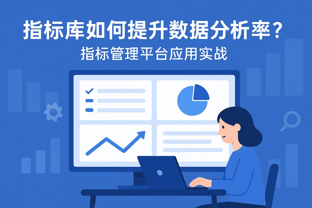 指标库如何提升数据分析效率?指标管理平台应用实战 - FineBI数据分析知识库