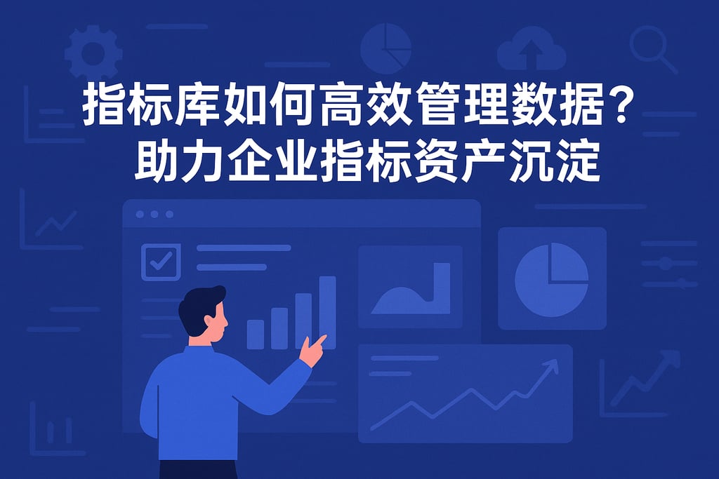 指标库如何高效管理数据?助力企业指标资产沉淀 - FineBI数据分析知识库