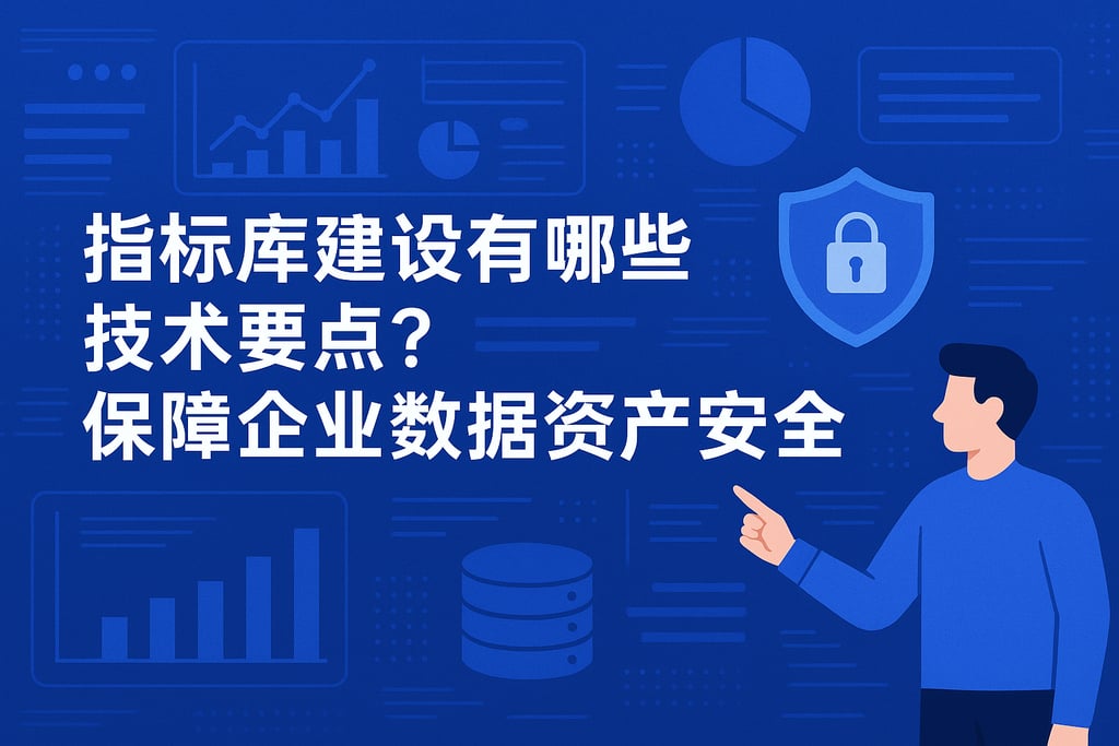 指标库建设有哪些技术要点?保障企业数据资产安全 - FineBI数据分析知识库