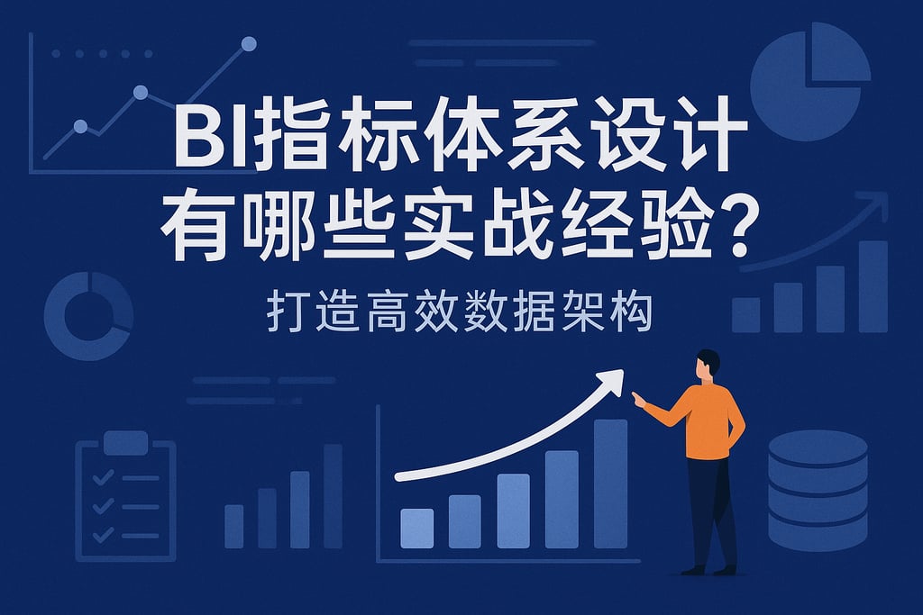 BI指标体系设计有哪些实战经验？打造高效数据架构