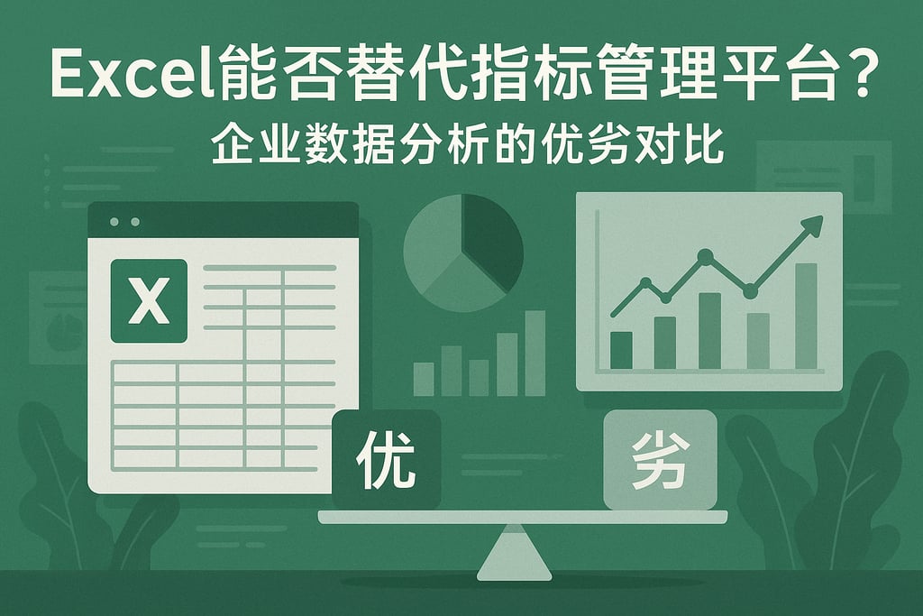 Excel能否替代指标管理平台？企业数据分析的优劣对比