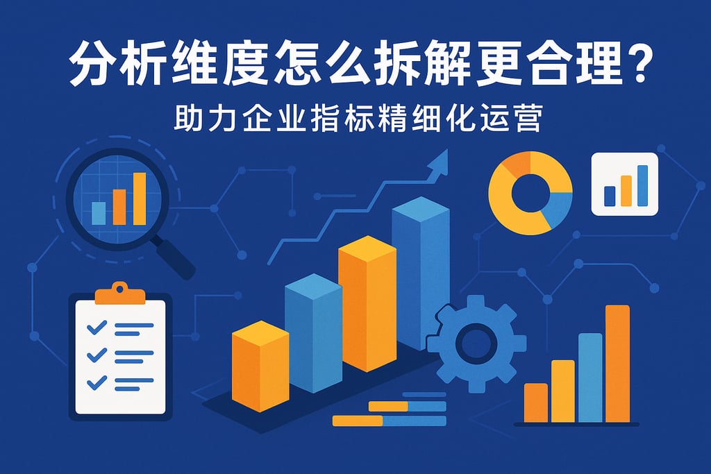 分析维度怎么拆解更合理？助力企业指标精细化运营