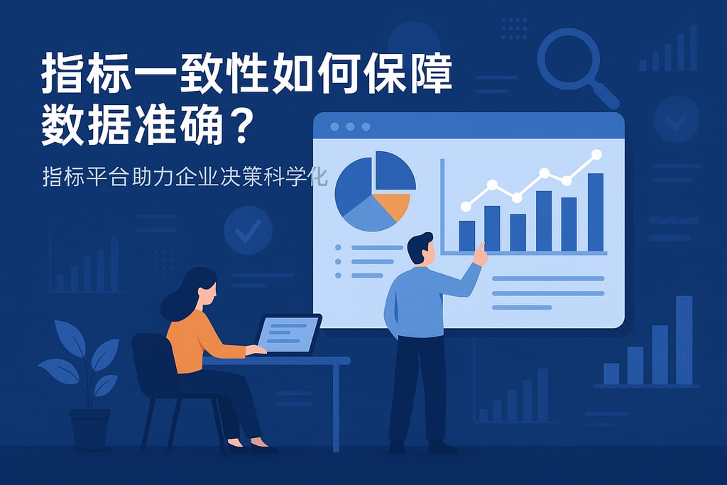 指标一致性如何保障数据准确？指标平台助力企业决策科学化