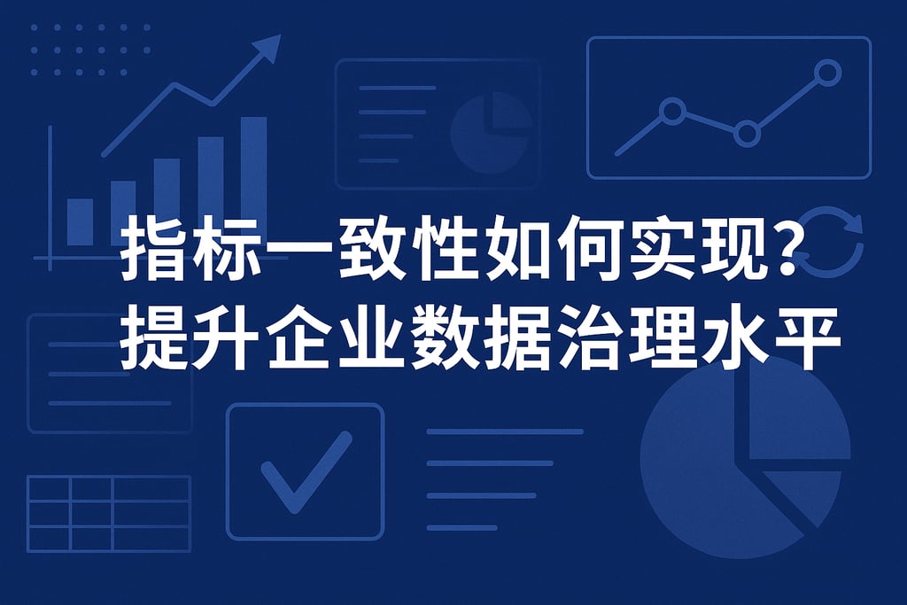 指标一致性如何实现？提升企业数据治理水平