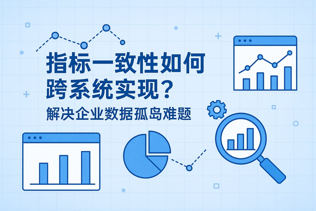 指标一致性如何跨系统实现？解决企业数据孤岛难题