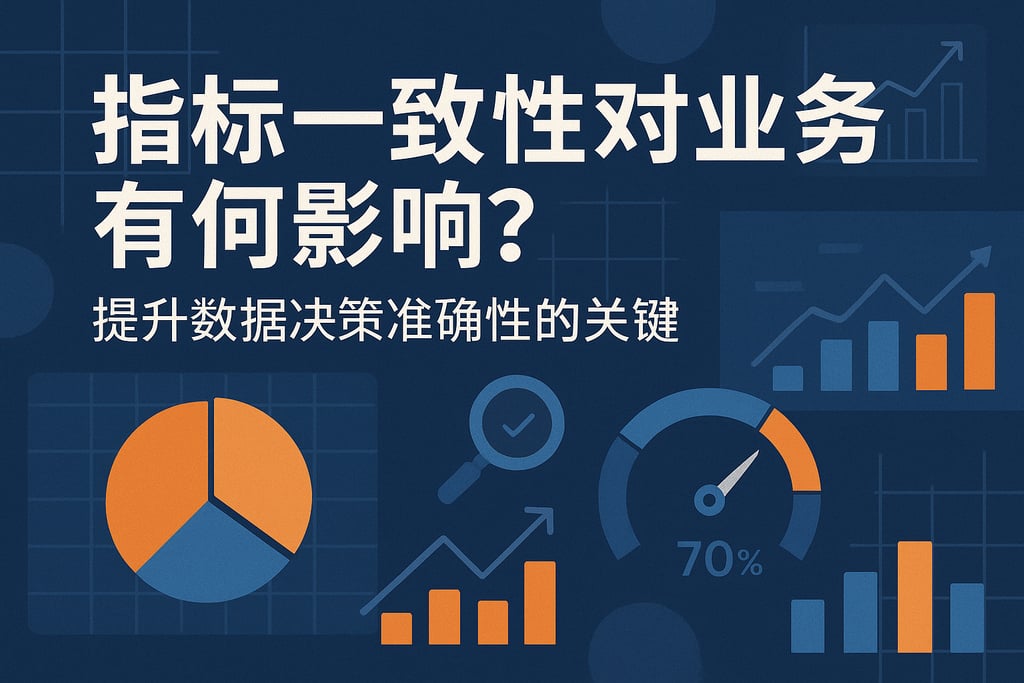 指标一致性对业务有何影响？提升数据决策准确性的关键