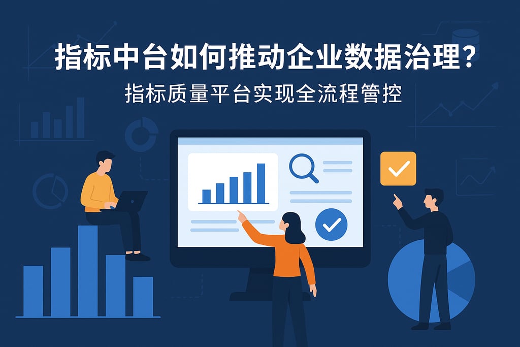 指标中台如何推动企业数据治理？指标质量平台实现全流程管控