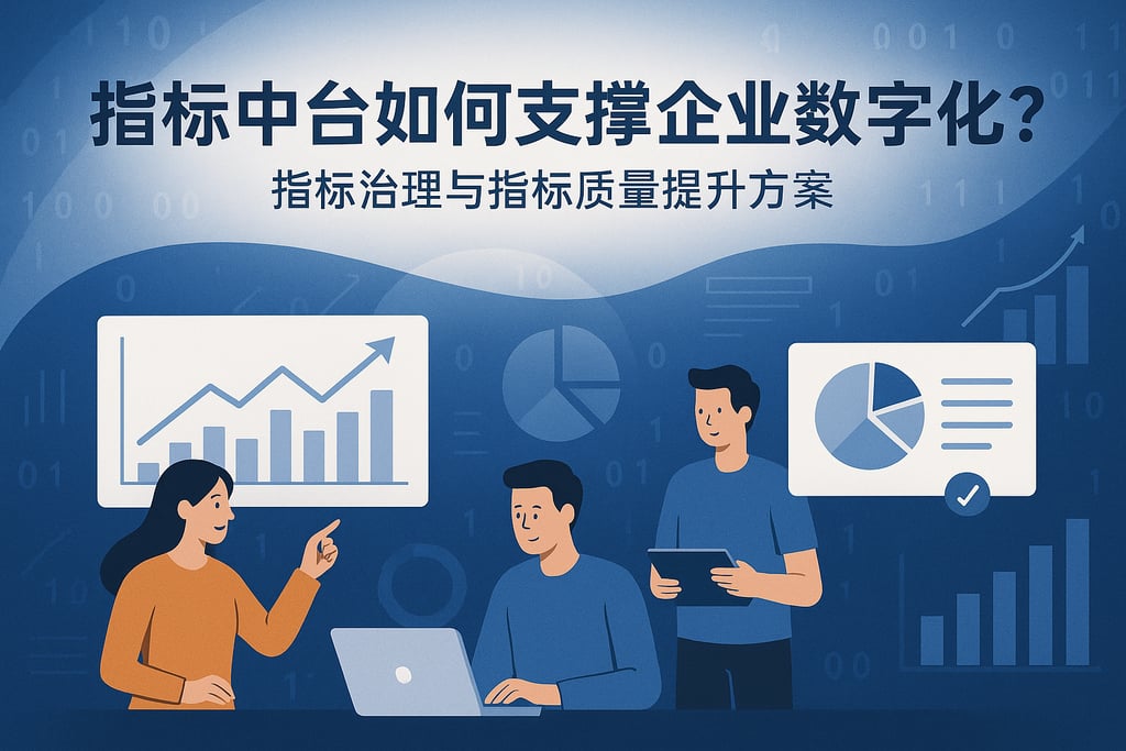 指标中台如何支撑企业数字化？指标治理与指标质量提升方案