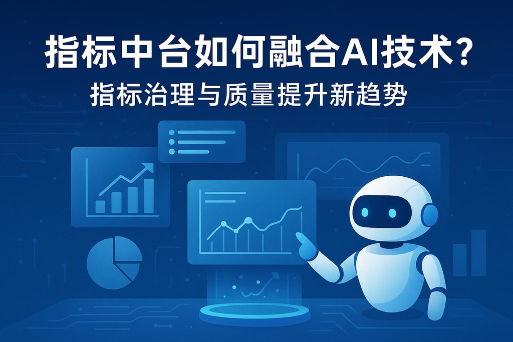 指标中台如何融合AI技术？指标治理与质量提升新趋势