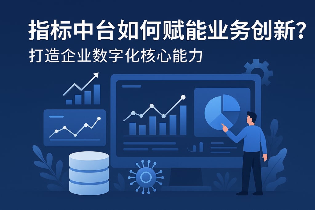 指标中台如何赋能业务创新？打造企业数字化核心能力