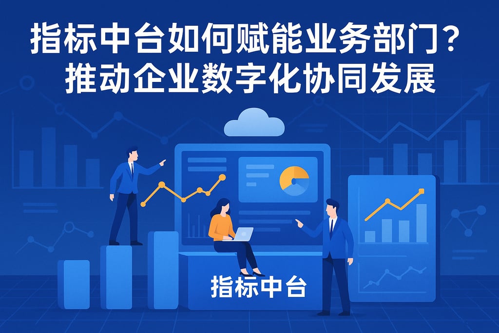 指标中台如何赋能业务部门？推动企业数字化协同发展
