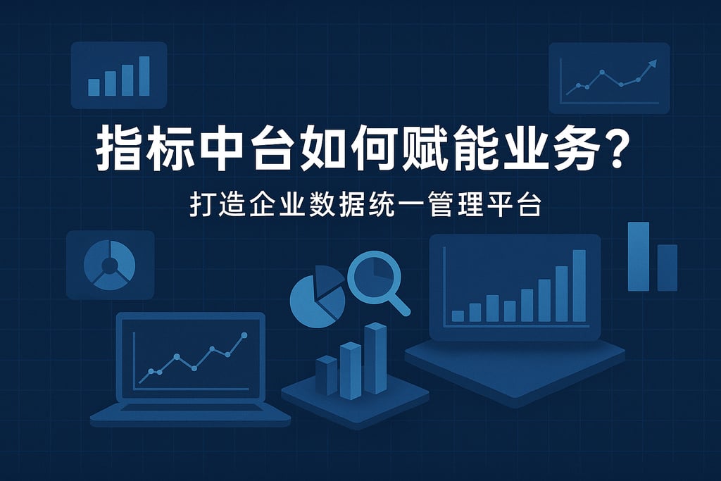 指标中台如何赋能业务？打造企业数据统一管理平台