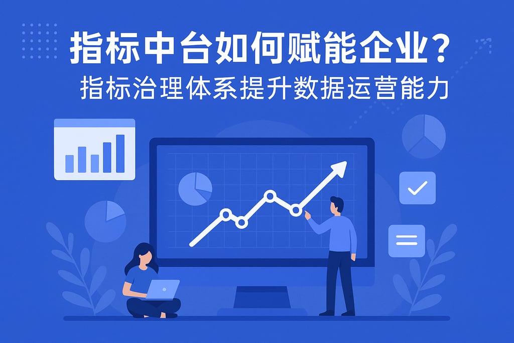 指标中台如何赋能企业？指标治理体系提升数据运营能力