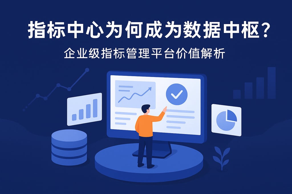 指标中心为何成为数据中枢？企业级指标管理平台价值解析