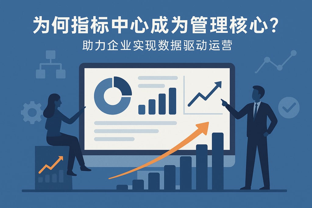 指标中心为何成为管理核心？助力企业实现数据驱动运营