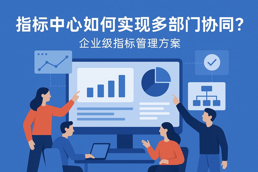 指标中心如何实现多部门协同？企业级指标管理方案