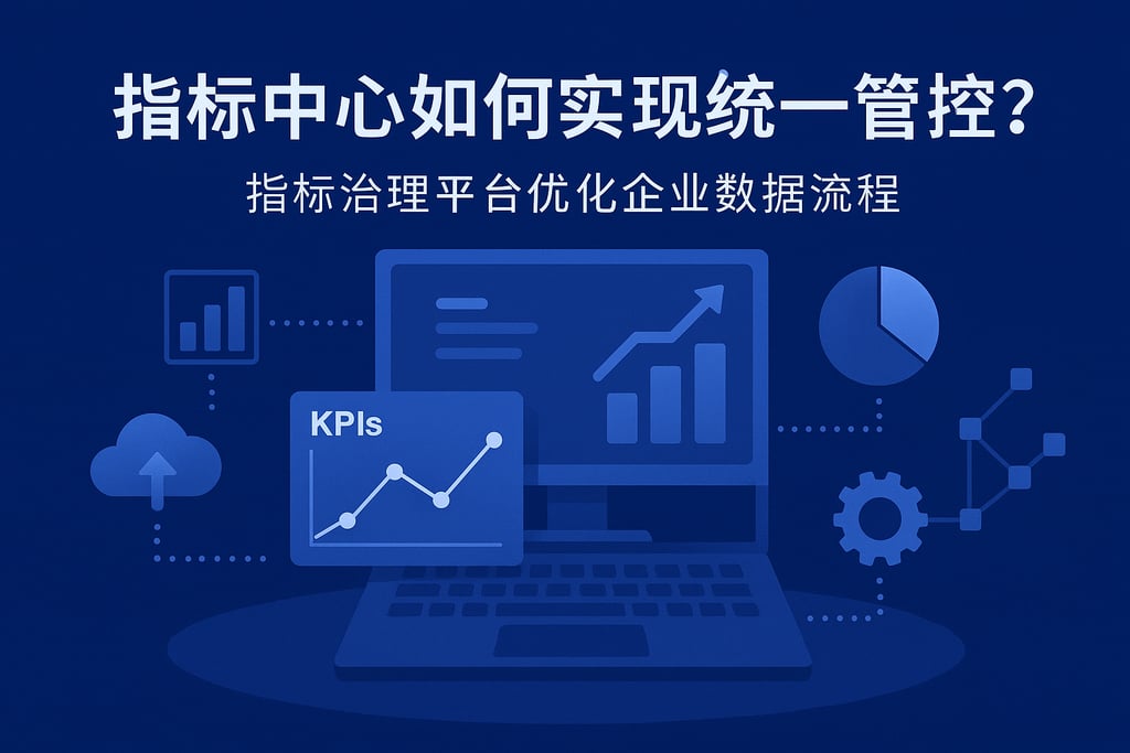 指标中心如何实现统一管控？指标治理平台优化企业数据流程