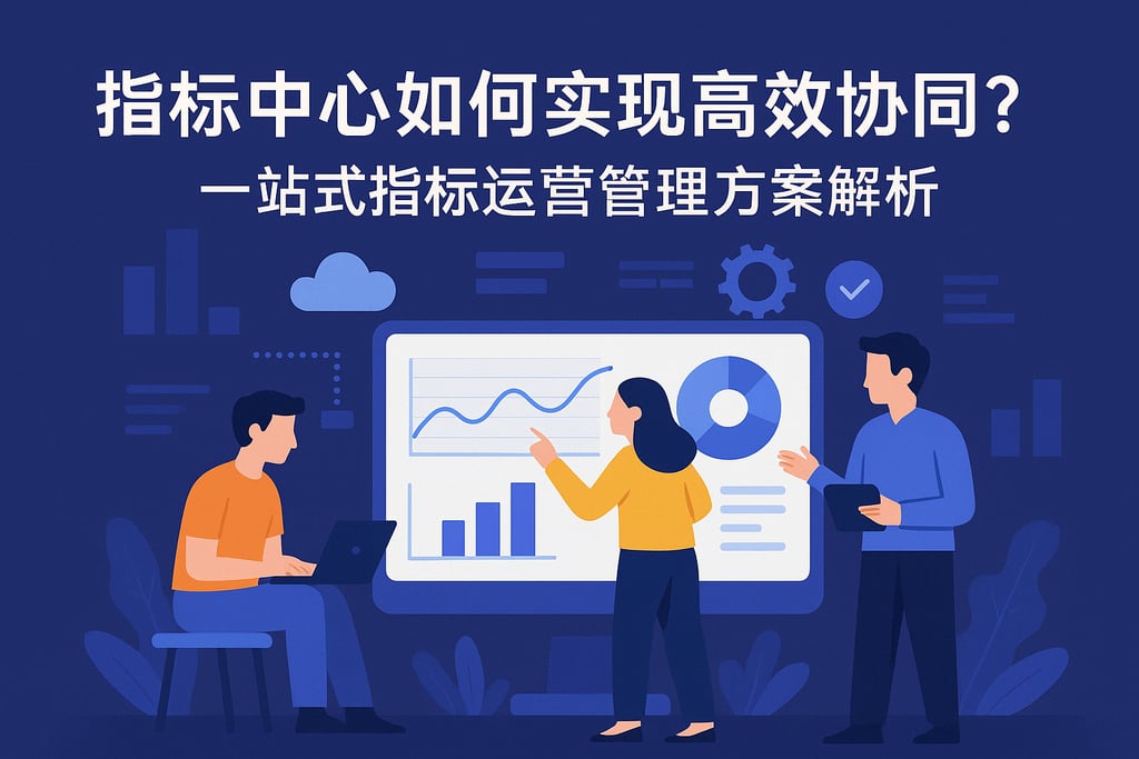 指标中心如何实现高效协同？一站式指标运营管理方案解析