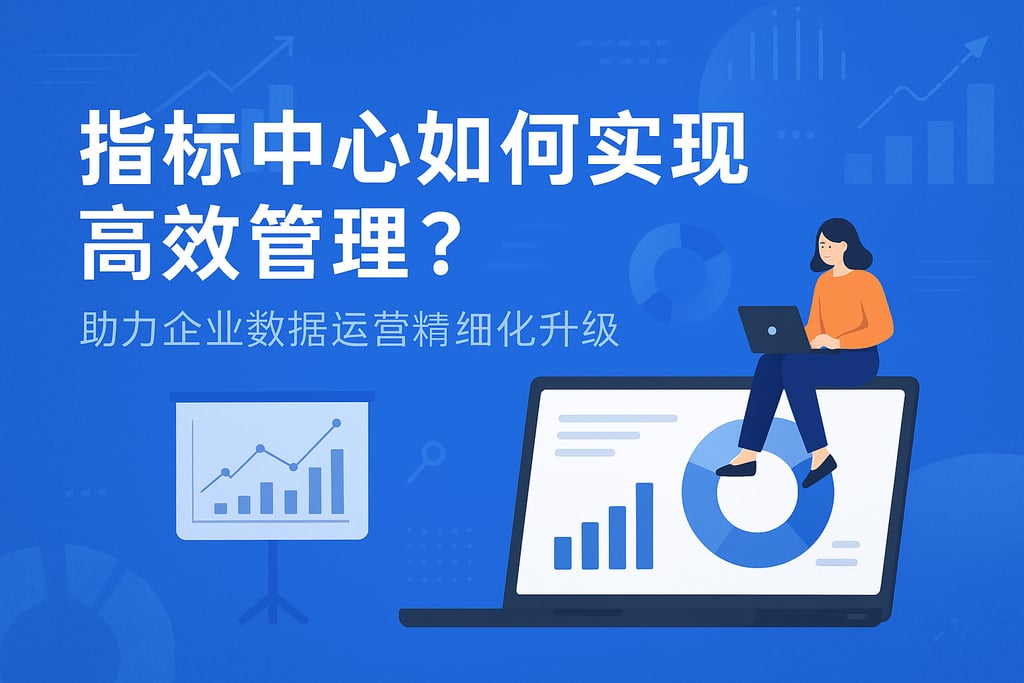 指标中心如何实现高效管理？助力企业数据运营精细化升级