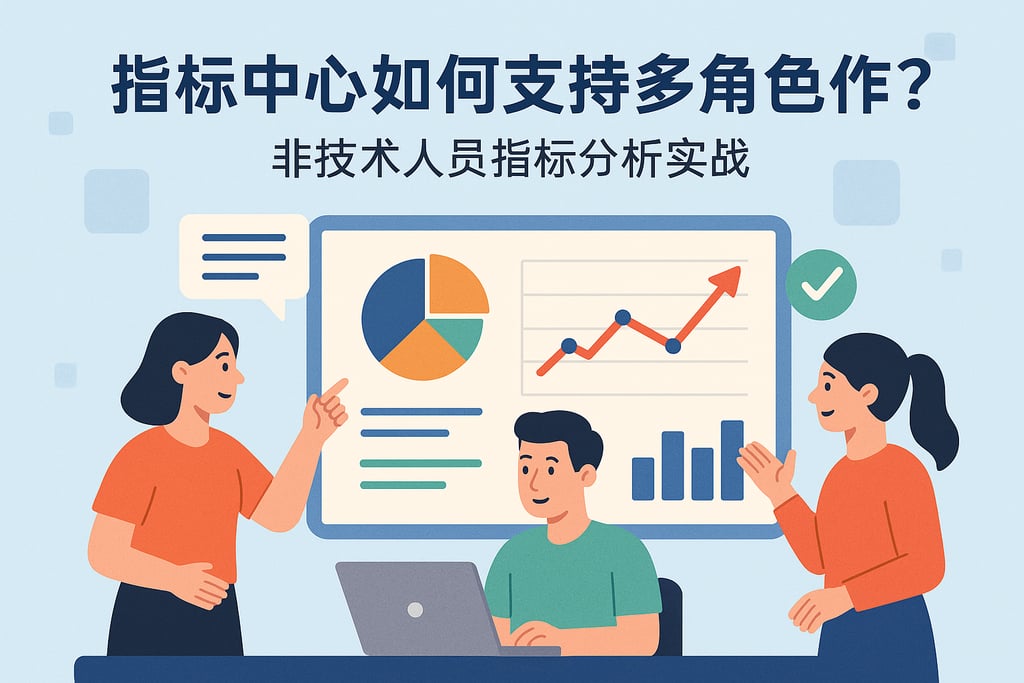 指标中心如何支持多角色协作？非技术人员指标分析实战