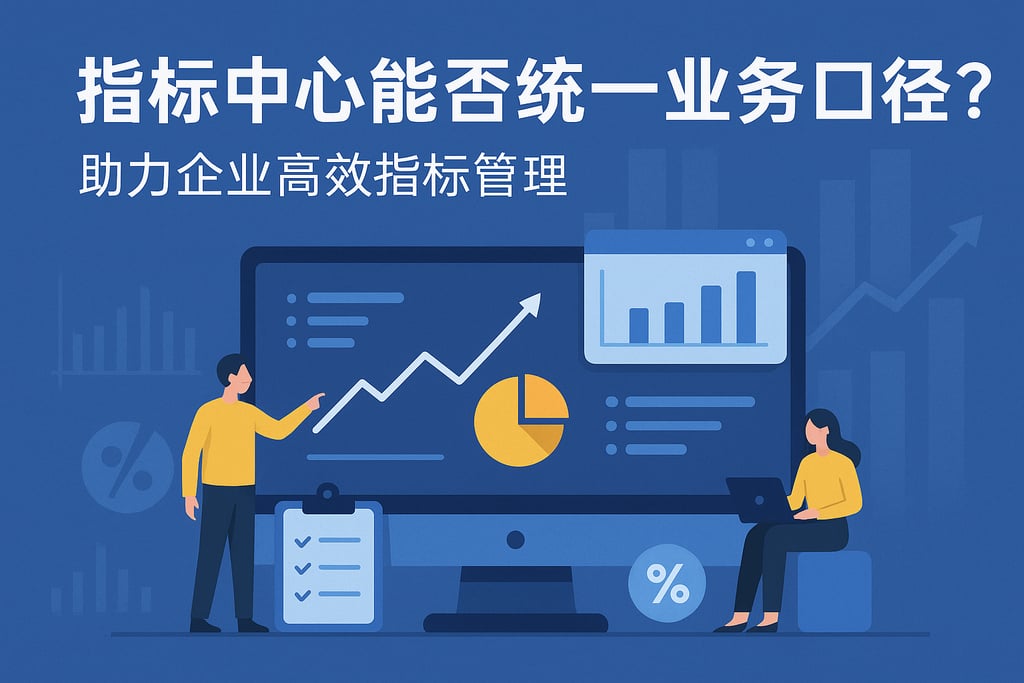 指标中心能否统一业务口径？助力企业高效指标管理